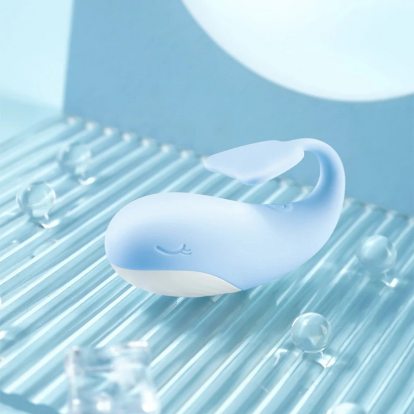 Wireless Bluetooth Control Cute Whale Vibrator - Waterproof, Strong Vibrations, App Controlled