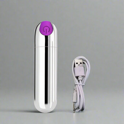 Powerful Mini Bullet Vibrator with 10 Intensity Levels Clitoris G Spot Massager Vibrating and Massaging Sex Toy