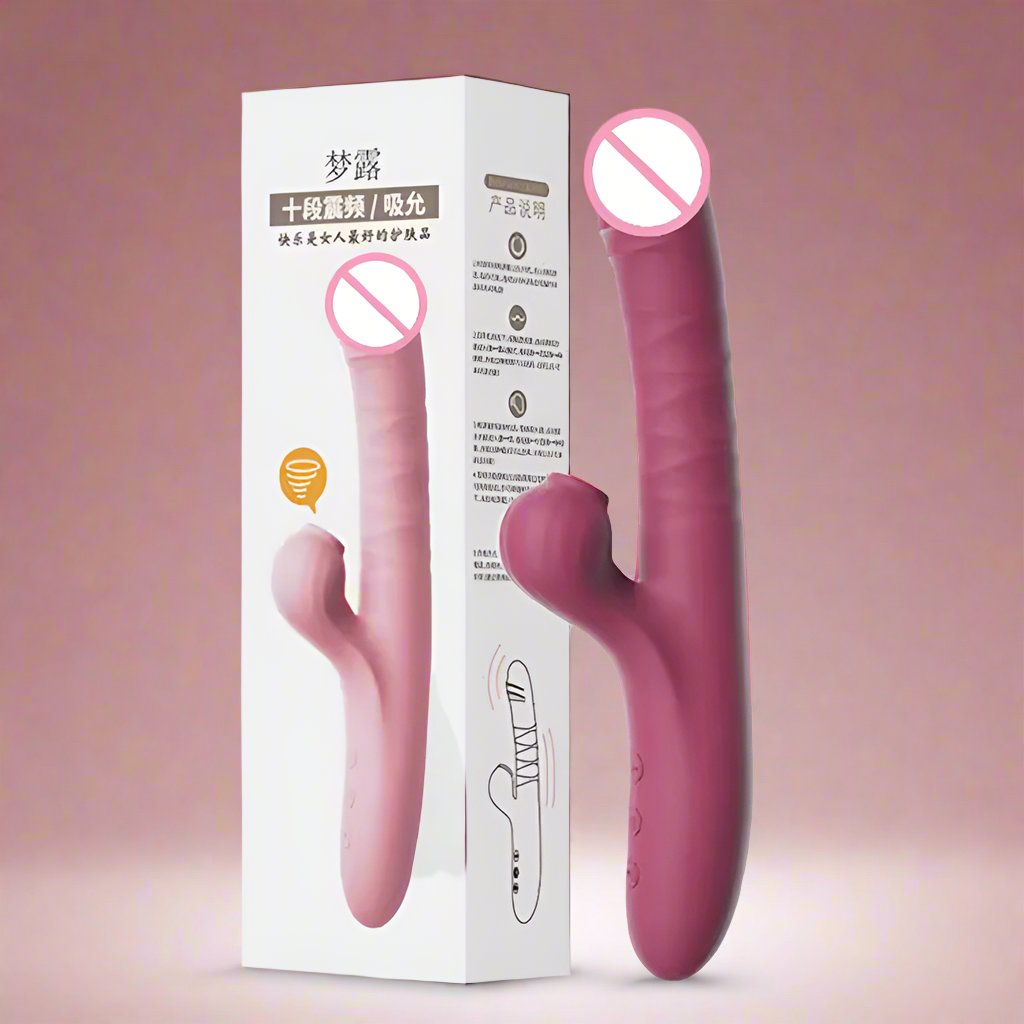 Lilo 10 Frequency Sucking Vibrator Dildo Vibration For Female Masturbation