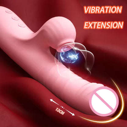 Lilo 10 Frequency Sucking Vibrator Dildo Vibration For Female Masturbation