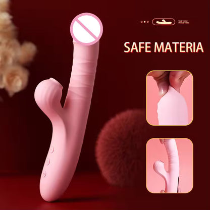 Lilo 10 Frequency Sucking Vibrator Dildo Vibration For Female Masturbation