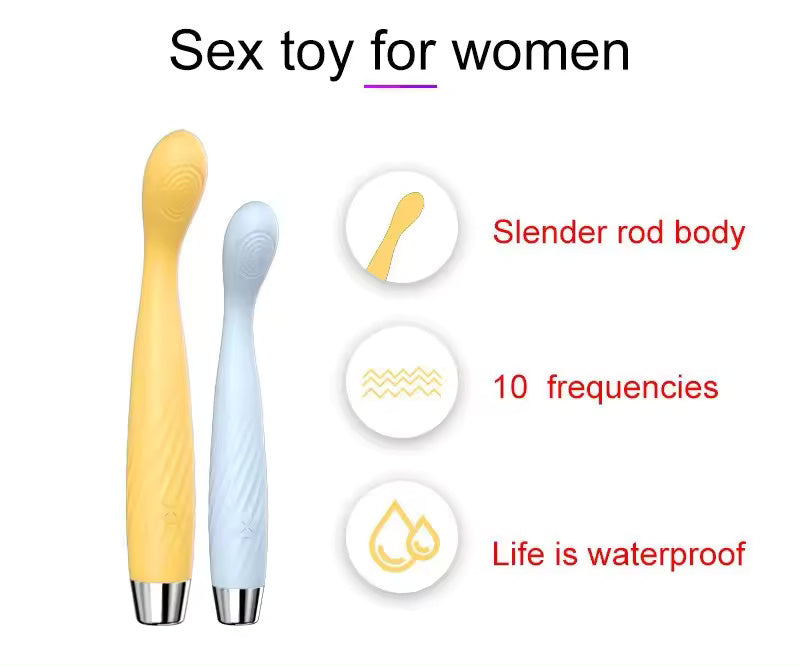 G-Spot Vibrator for Women Nipple Clitoris Stimulator Orgasm Finger Shaped Vibrator Sex Toys