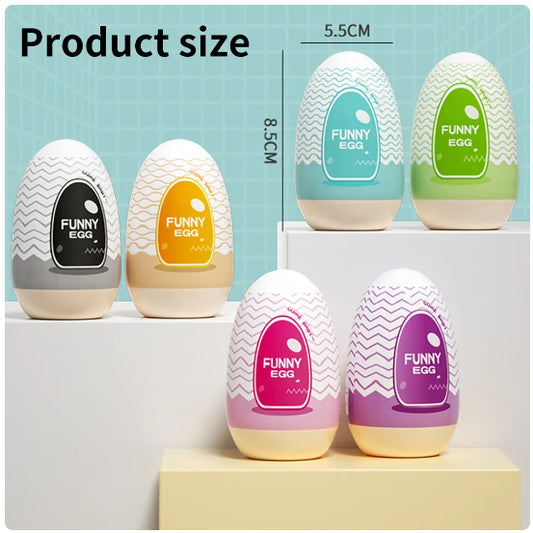 Portable EGG Sexual Toy Stylish Egg Cup Designs Masturbator